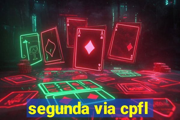 segunda via cpfl